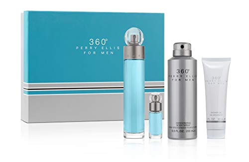ESTUCHE 360 by Perry Ellis Hombre 4pzs