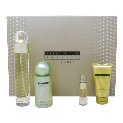 ESTUCHE 360 RESERVA by Perry Ellis Mujer 4pzs