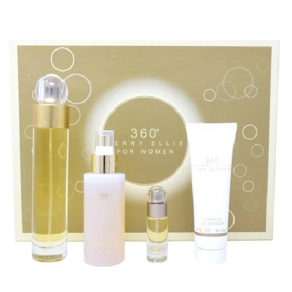 ESTUCHE 360 by Perry Ellis Mujer 4pzs