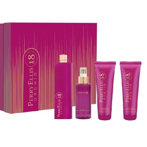 ESTUCHE PERRY ELLIS 18 ORQUID
