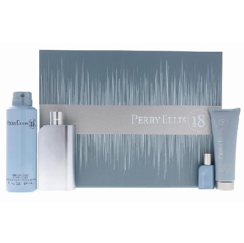 ESTUCHE PERRY ELLIS 18 by Perry Ellis Hombre 4pzs